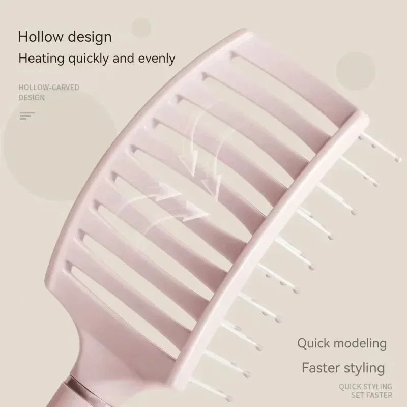Brosse à cheveux à coussin d'air, peigne moelleux, Anti-perte de cheveux, Massage, pour tous les Types de cheveux, pour cheveux naturels longs, épais, fins et bouclés