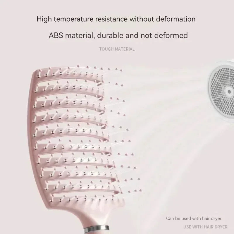 Brosse à cheveux à coussin d'air, peigne moelleux, Anti-perte de cheveux, Massage, pour tous les Types de cheveux, pour cheveux naturels longs, épais, fins et bouclés