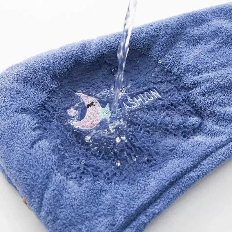 1pc rapidement sec cheveux chapeau Super absorbant doux salle de bain femmes tête serviettes filles mignon cheveux serviette cheveux sec enveloppement Bonnets