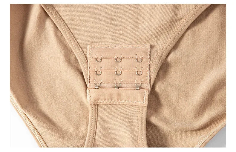 TUNIControl-Combinaison de batterie saillante sans couture solide pour femme, sous-vêtement amincissant, lifting des fesses, corps saillant, 1 pièce