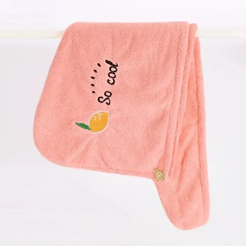 1pc rapidement sec cheveux chapeau Super absorbant doux salle de bain femmes tête serviettes filles mignon cheveux serviette cheveux sec enveloppement Bonnets