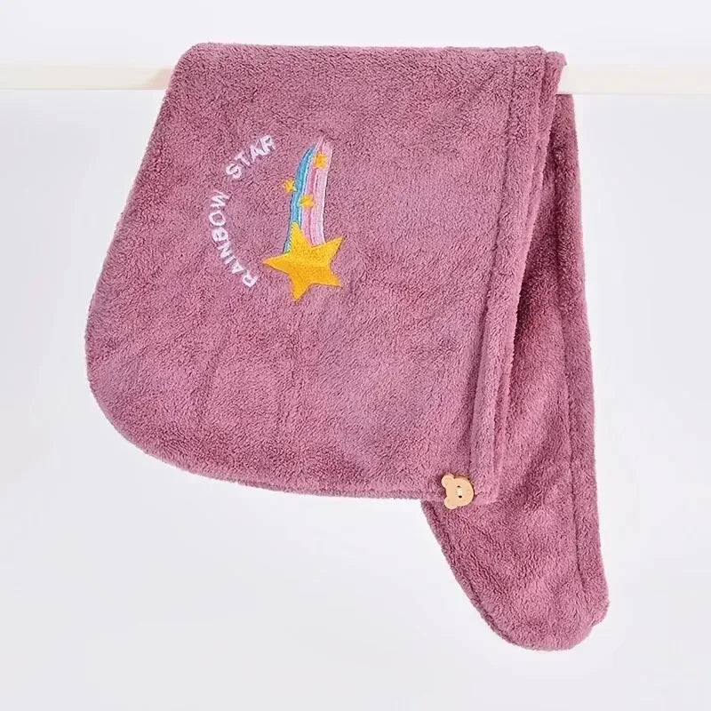 1pc rapidement sec cheveux chapeau Super absorbant doux salle de bain femmes tête serviettes filles mignon cheveux serviette cheveux sec enveloppement Bonnets