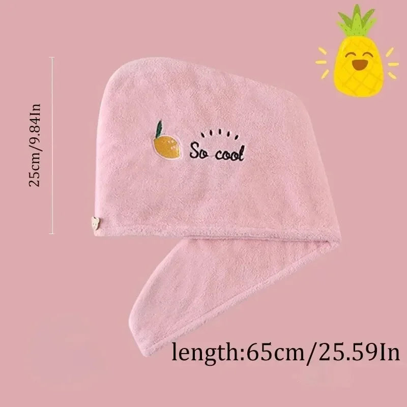 1pc rapidement sec cheveux chapeau Super absorbant doux salle de bain femmes tête serviettes filles mignon cheveux serviette cheveux sec enveloppement Bonnets