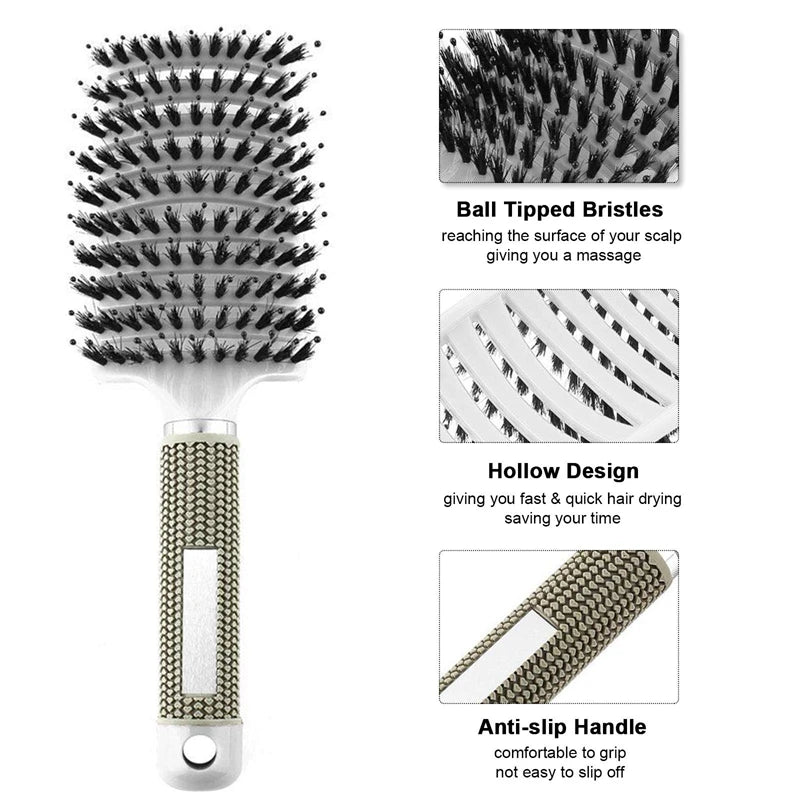 brosse cheveux démelante
