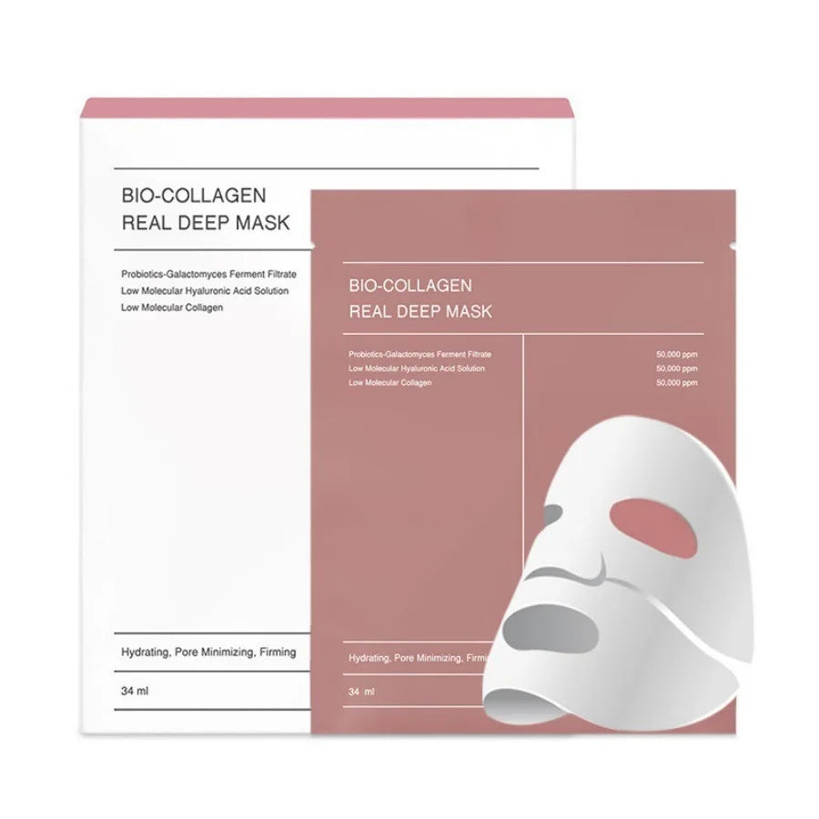 Masque facial au Bio collagène, rétrécit les Pores, hydratant en profondeur, masque de nuit, hydratant, rafraîchissant, éclaircissant, soins pour la peau, 1/4/10 pièces