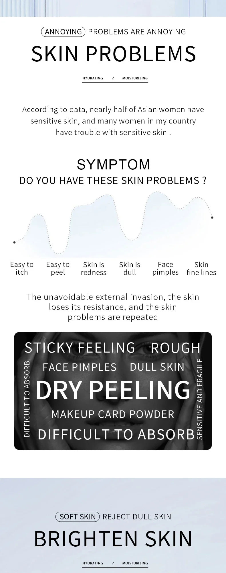 Sérum coréen à l'acide hyaluronique en or 24K, fil de protéines, remplissage de levage, fil de protéines de collagène absorbant, Essence pour le visage à la vitamine C