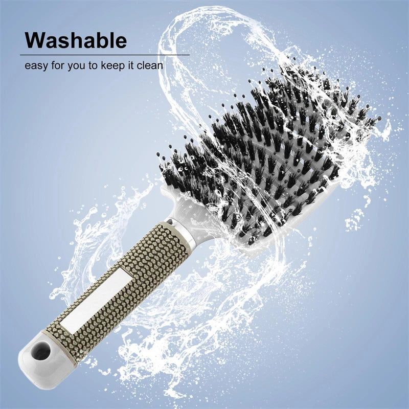 brosse cheveux démelante