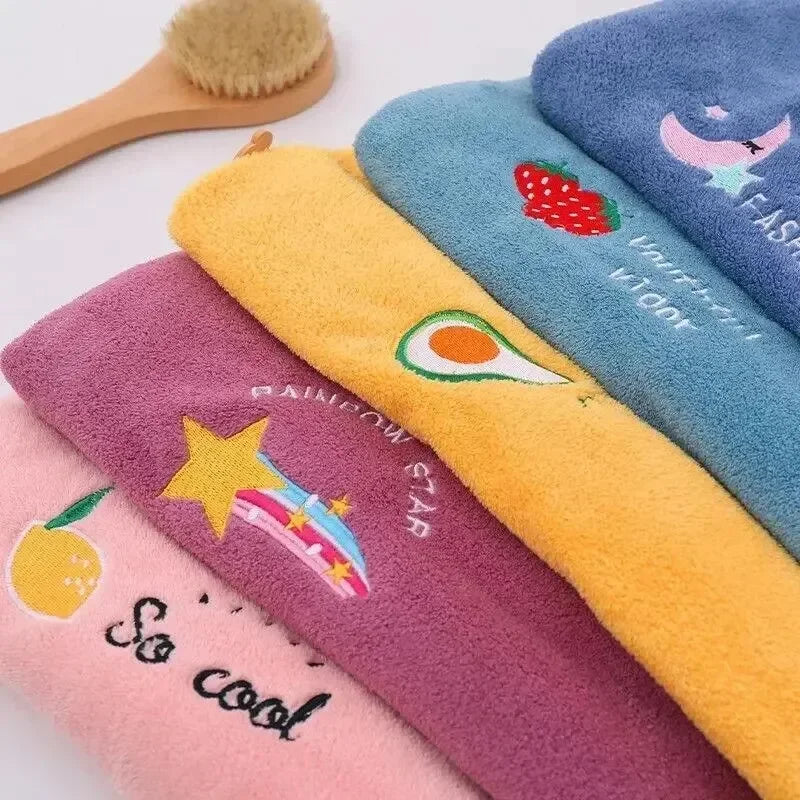 1pc rapidement sec cheveux chapeau Super absorbant doux salle de bain femmes tête serviettes filles mignon cheveux serviette cheveux sec enveloppement Bonnets