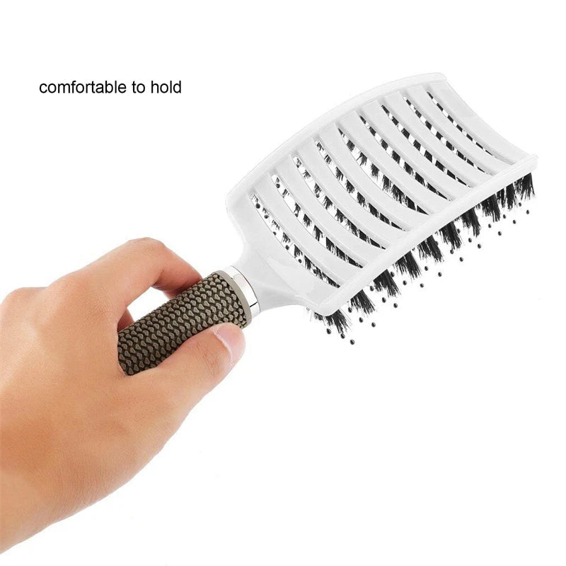 brosse cheveux démelante