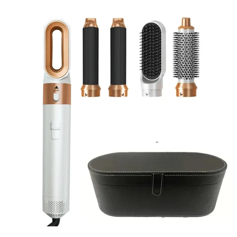 5 en 1 sèche-cheveux ensemble de peigne chaud fer à friser professionnel lisseur outil de coiffure pour Dyson Airwrap sèche-cheveux ménage
