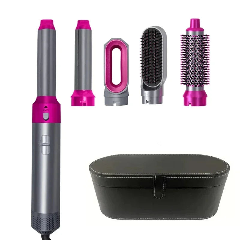 5 en 1 sèche-cheveux ensemble de peigne chaud fer à friser professionnel lisseur outil de coiffure pour Dyson Airwrap sèche-cheveux ménage