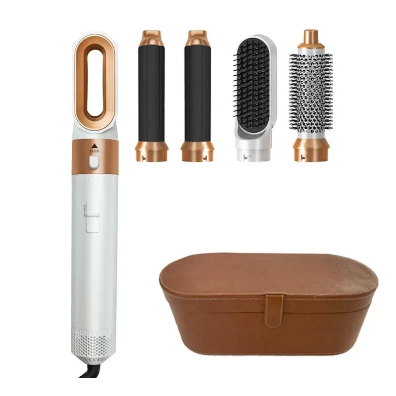 5 en 1 sèche-cheveux ensemble de peigne chaud fer à friser professionnel lisseur outil de coiffure pour Dyson Airwrap sèche-cheveux ménage