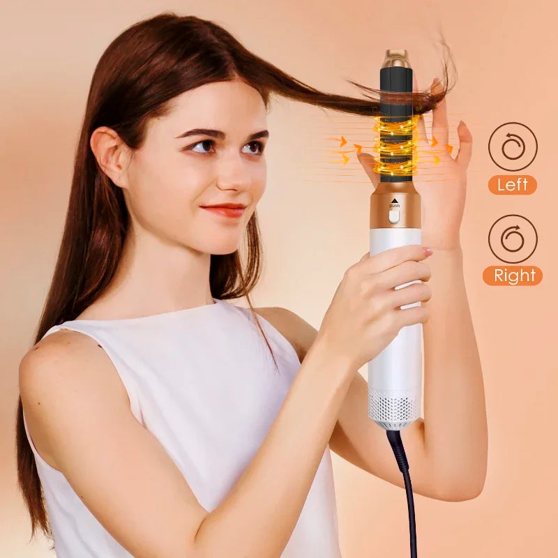 5 en 1 sèche-cheveux ensemble de peigne chaud fer à friser professionnel lisseur outil de coiffure pour Dyson Airwrap sèche-cheveux ménage