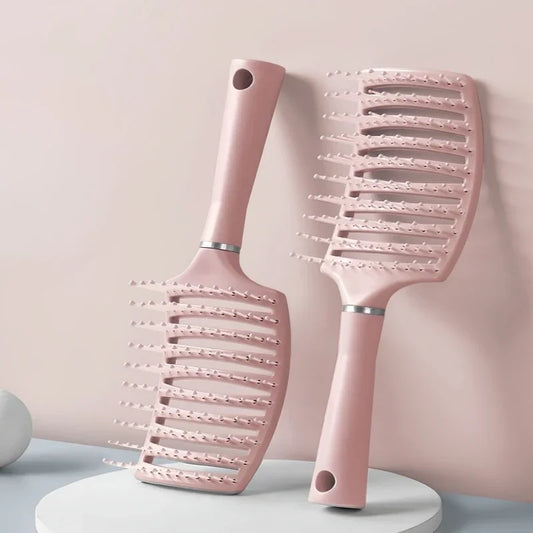 Brosse à cheveux à coussin d'air, peigne moelleux, Anti-perte de cheveux, Massage, pour tous les Types de cheveux, pour cheveux naturels longs, épais, fins et bouclés