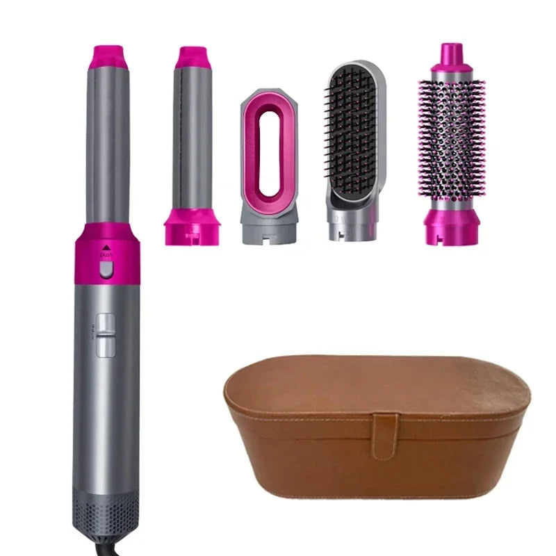 5 en 1 sèche-cheveux ensemble de peigne chaud fer à friser professionnel lisseur outil de coiffure pour Dyson Airwrap sèche-cheveux ménage